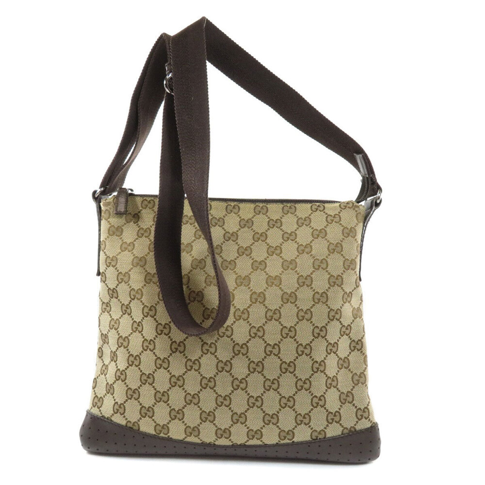 Gucci GG shoulder bag canvas Brown - Picture 2 of 11